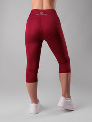 Handmade - Cherry - Capri Leggings