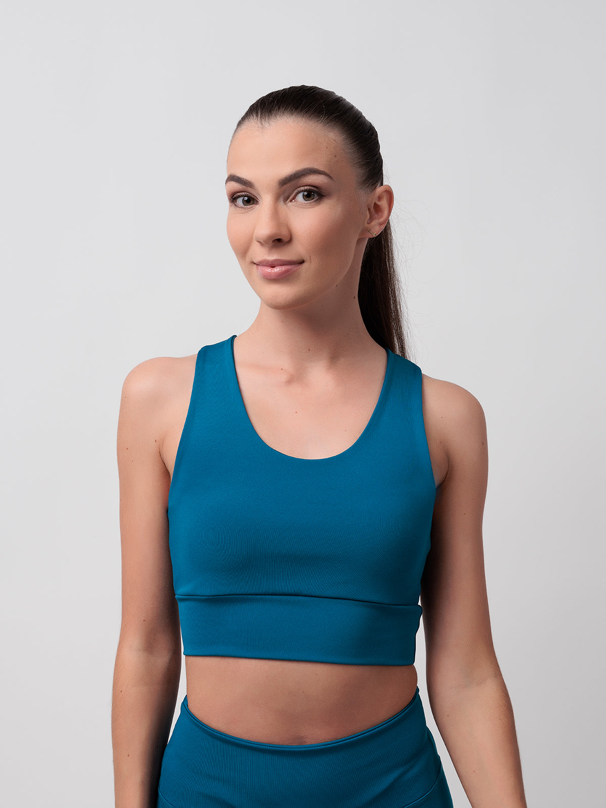 Handmade - Deep Teal - Sports Bra