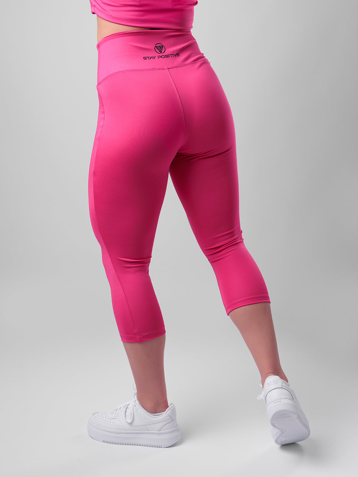Handmade - Hot Pink - Capri Leggings