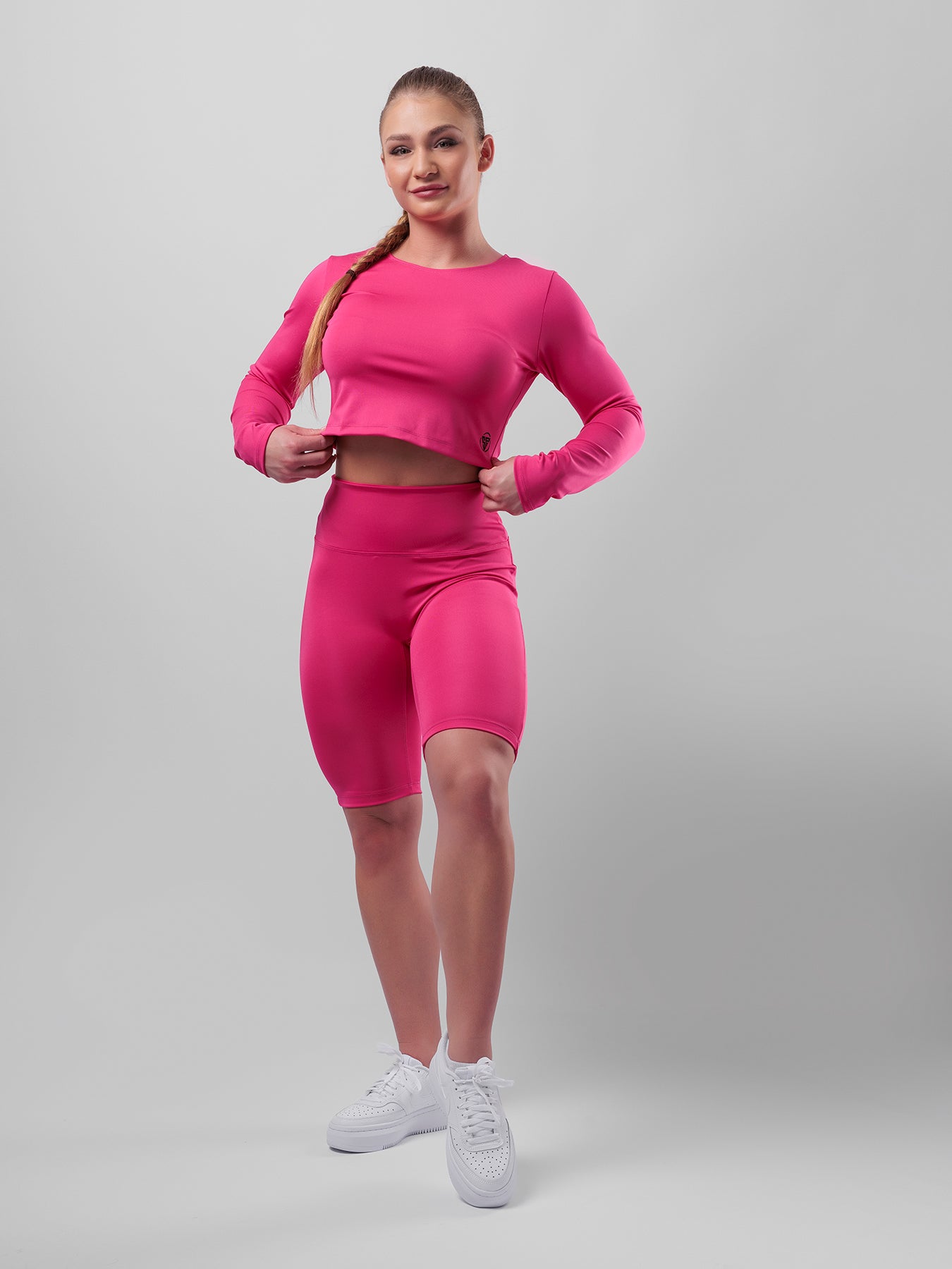 Handmade - Hot Pink - Crop Top