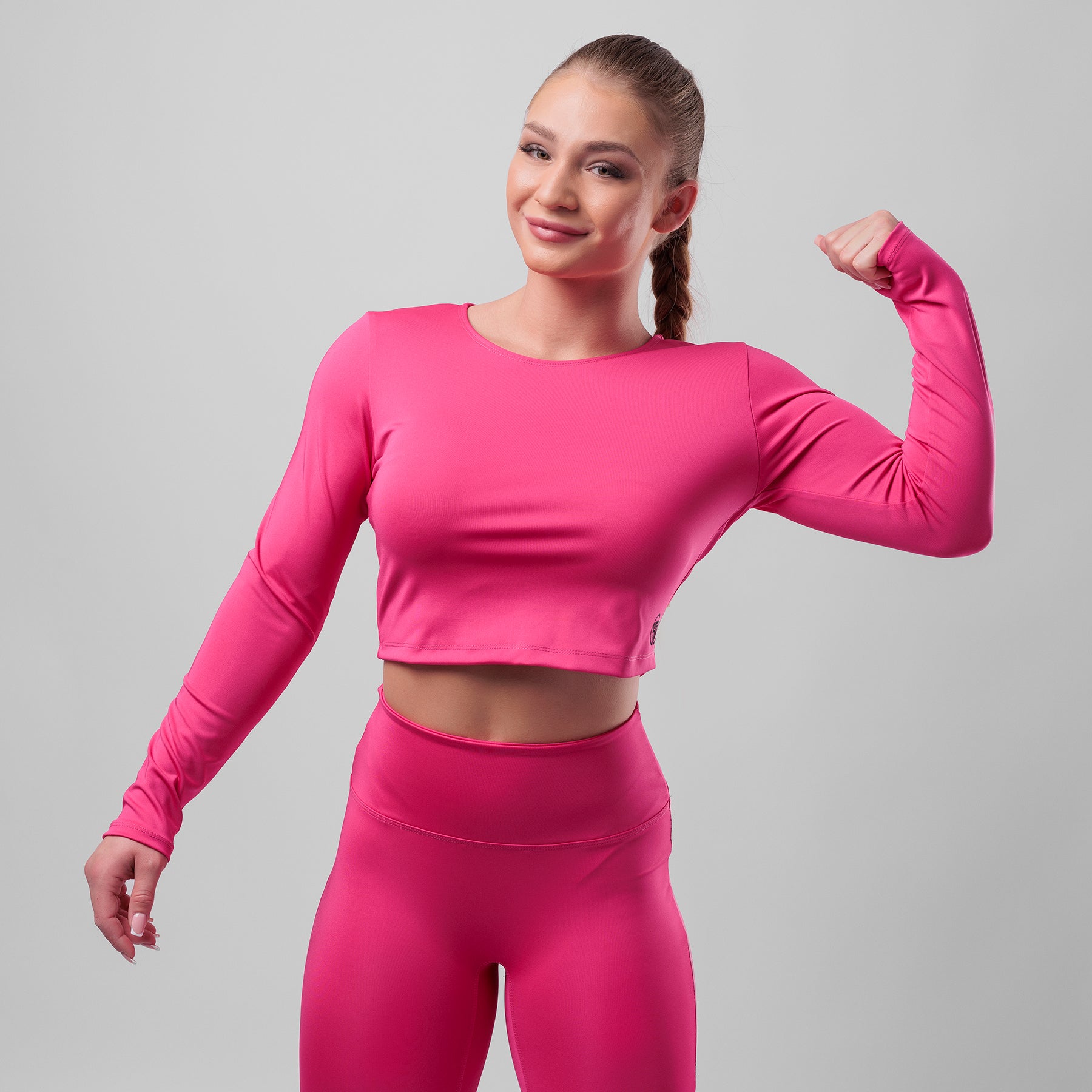 Handmade - Hot Pink - Crop Top