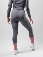 Handmade - Titanium Grey - Capri Leggings